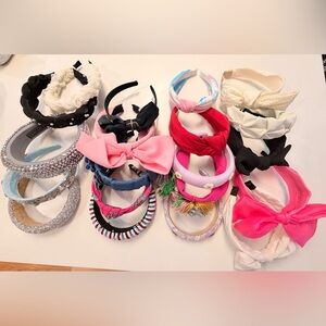 20 Colorful Kids Headband Set hardly worn.